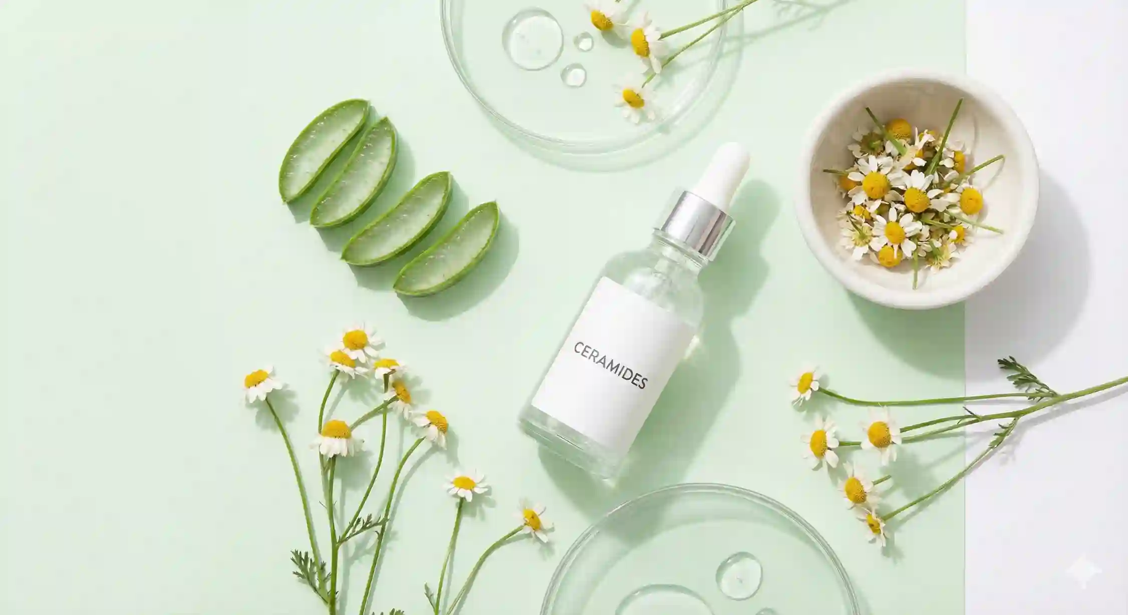 بهترین ترکیبات گیاهی و درمانی در فونداسیون پوست حساس.